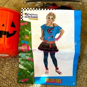 Valley girl costume. Teen size 7-9